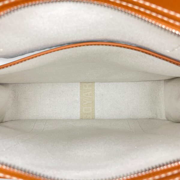 Goyardine Bourgogne Brown Tote Bag in Canvas, Silver hardware - Image 7