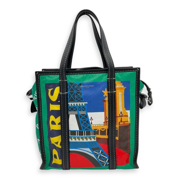 2 way bag Tote Bag Multi-colour in Calfskin, Gold hardware - Image 3