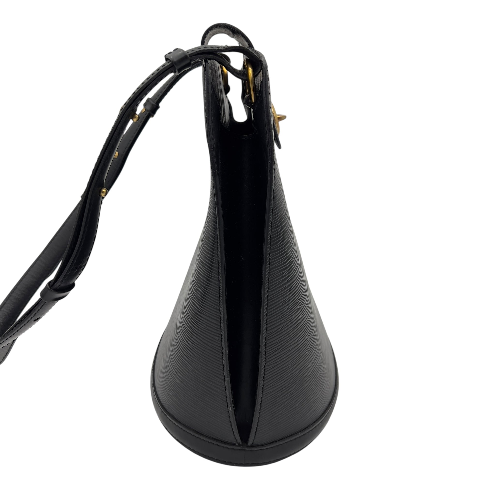 Cluny Vintage Shoulder Bag in Epi Leather, Gold hardware - Image 6