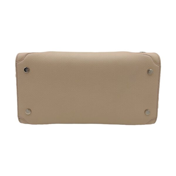 Sesia Top Handle Bag Ecru white in Calfskin, Silver hardware - Image 6