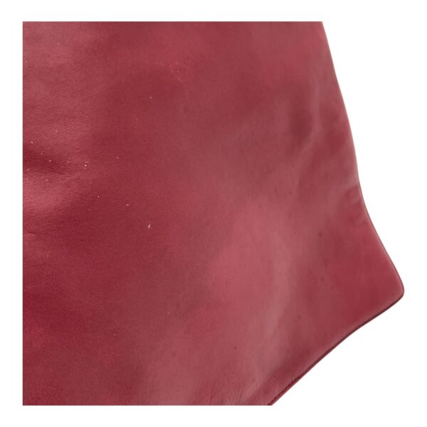 Anagram Tote Bag Red in Lambskin, Gold hardware - Image 9