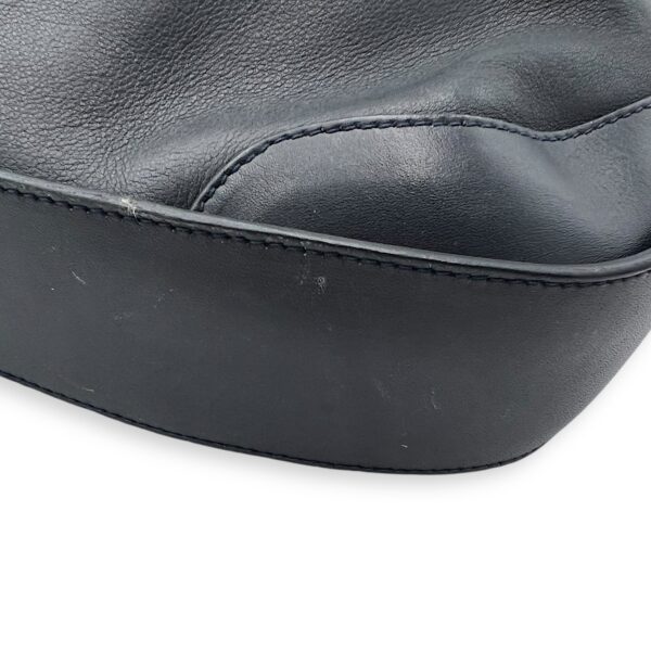 Bamboo Shoulder Bag Blue in Calfskin - Image 10