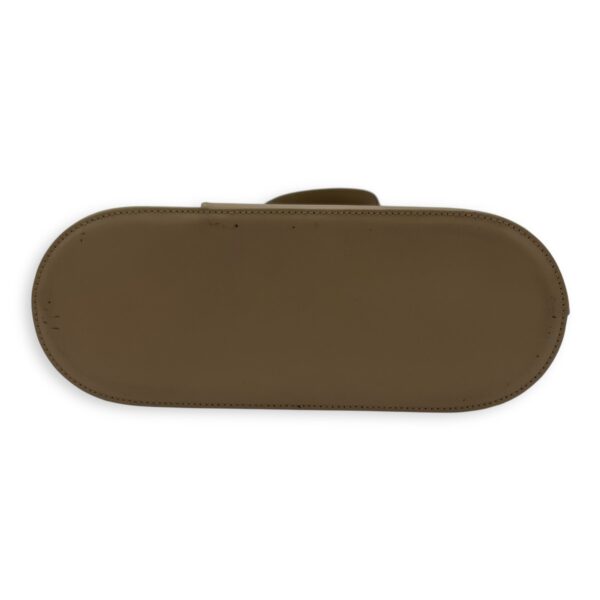 Gancini Silver Top Handle Bag in Calfskin, Silver hardware - Image 8