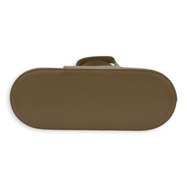 Gancini Silver Top Handle Bag in Calfskin, Silver hardware - Image 6