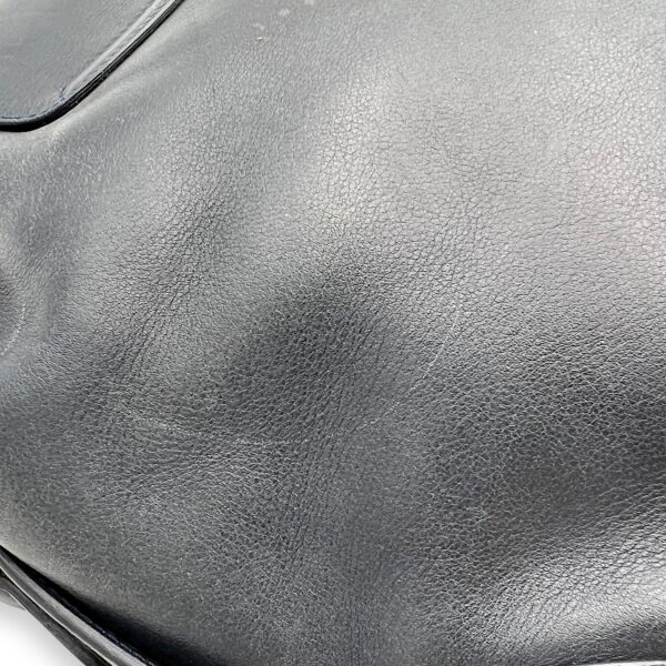 Bamboo Shoulder Bag Blue in Calfskin - Image 13