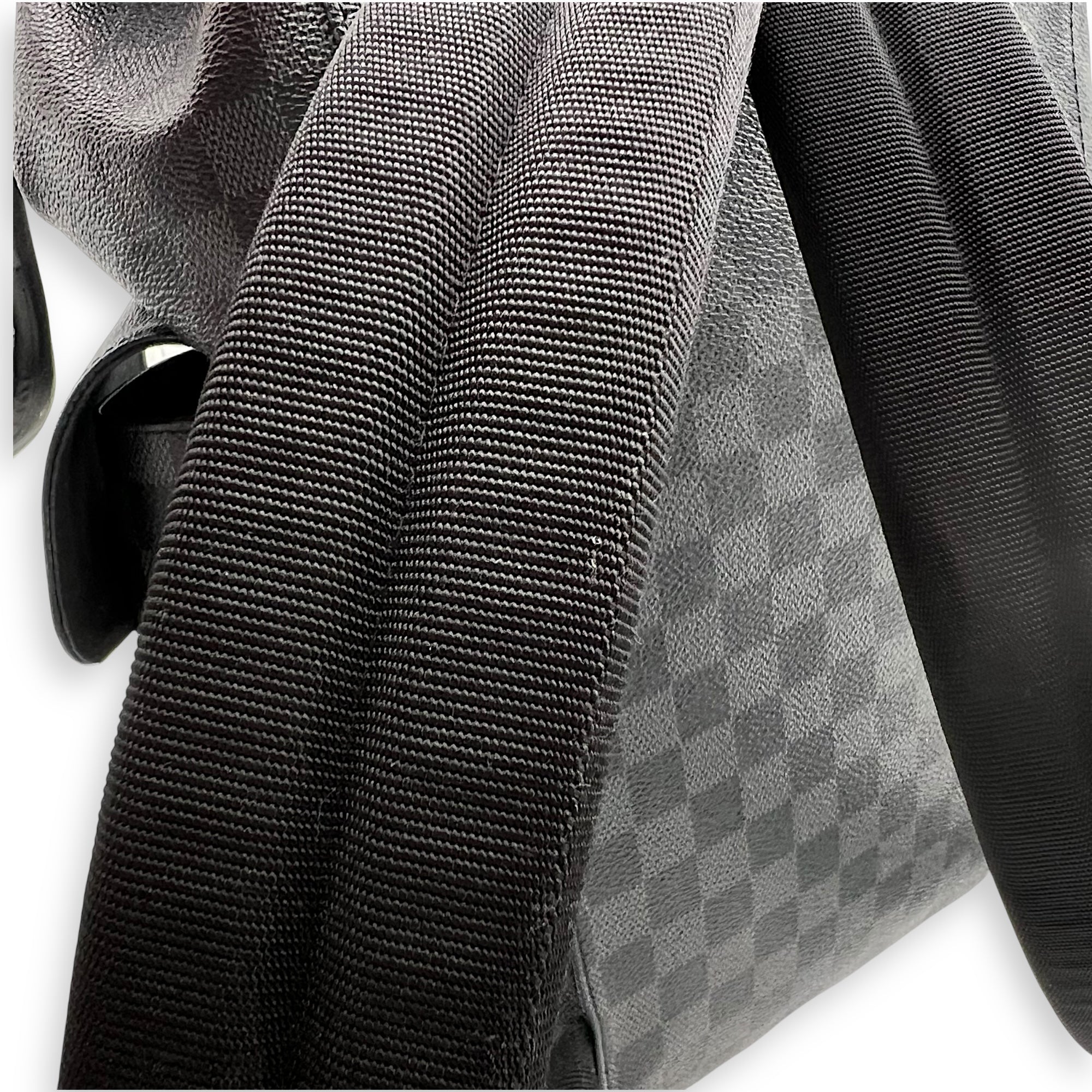 Christopher Backpack Graphite in Coated Canvas, Silver hardware - Image 15