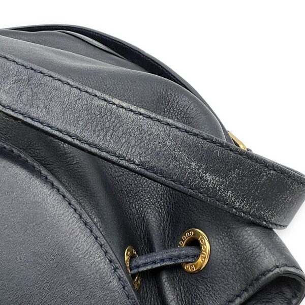 Bamboo Shoulder Bag Blue in Calfskin - Image 16