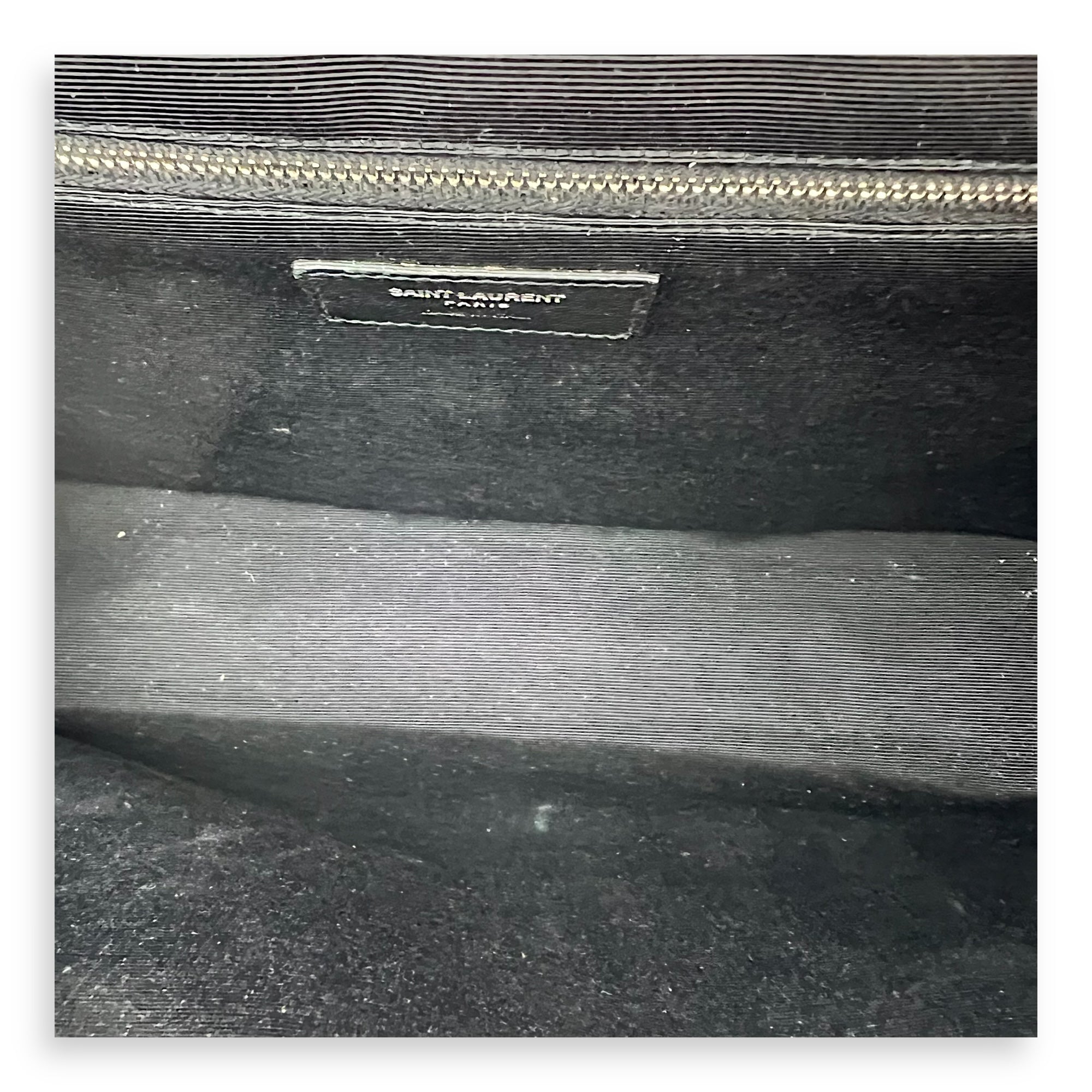 Envelope Shoulder Bag Large Pink in Caviar Leather, Silver hardware - Image 16