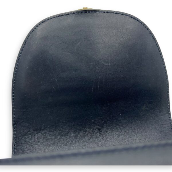 Bamboo Shoulder Bag Blue in Calfskin - Image 19