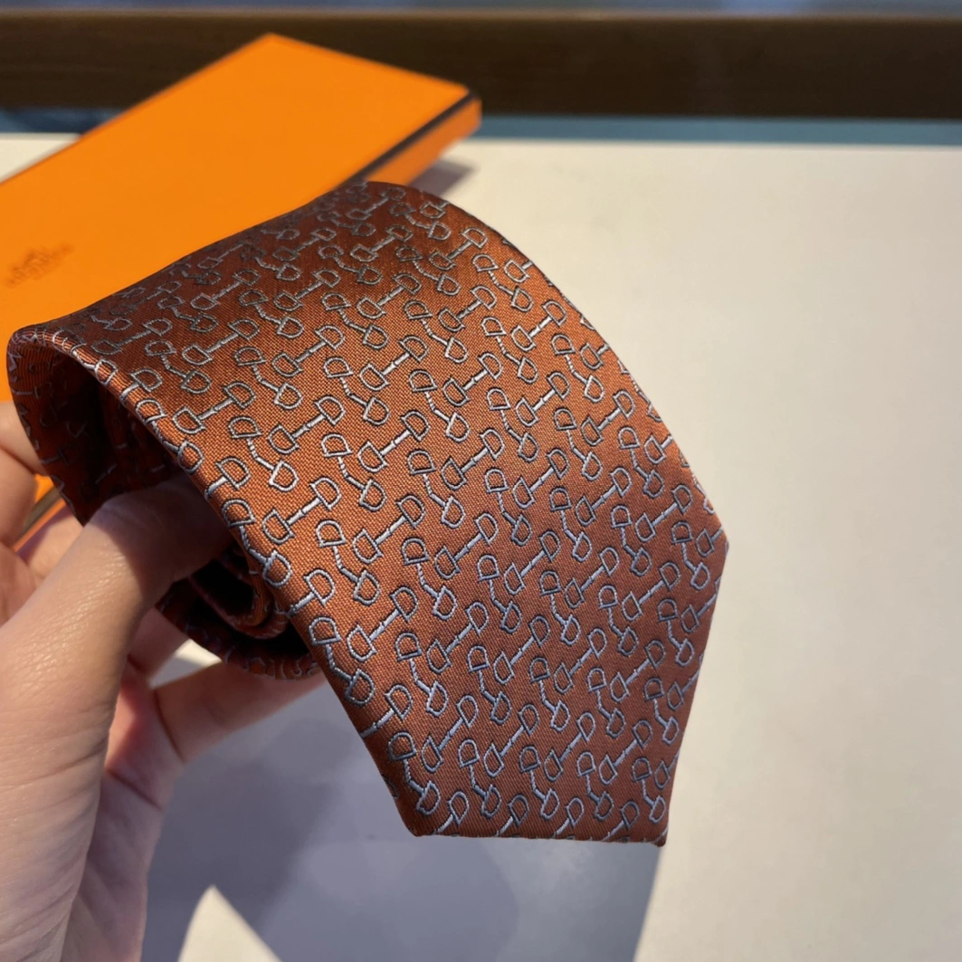 Hermes Necktie For Men Minimalist 7359 - Image 3
