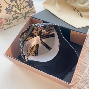 Trendy 260 Dior Baseball Cap Oblique Motif Canvas Blue