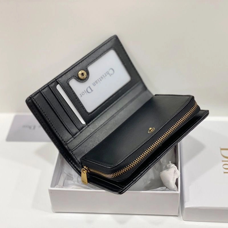 Dior Business Wallet Oblique Motif Canvas Black - Image 3